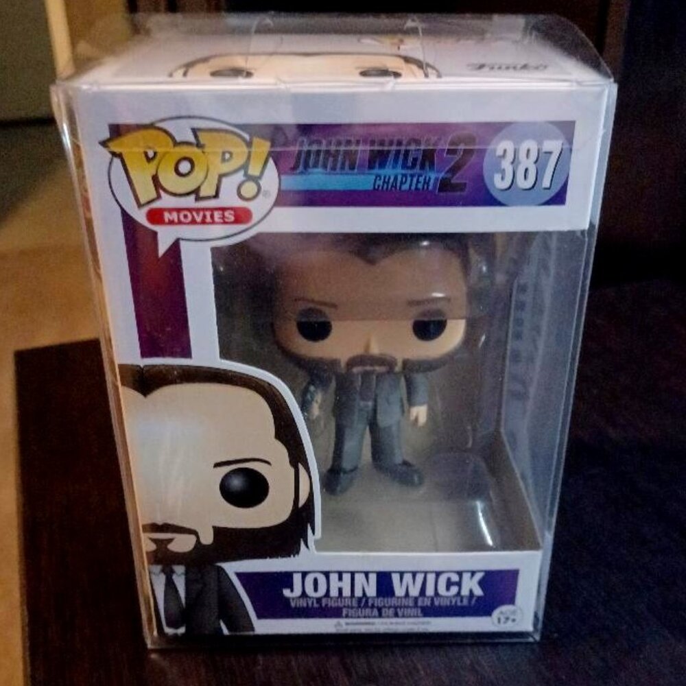 JOHN WICK CHAPTER 2 KEANU REEVES FUNKO POP MOVIES #387 NEW/NIB